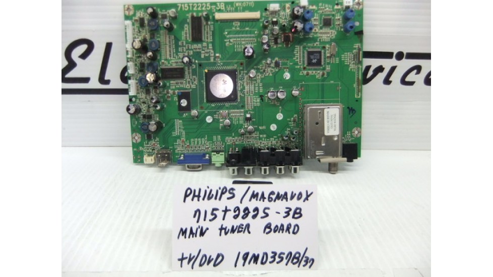 Magnavox 715T2225-3B module main board